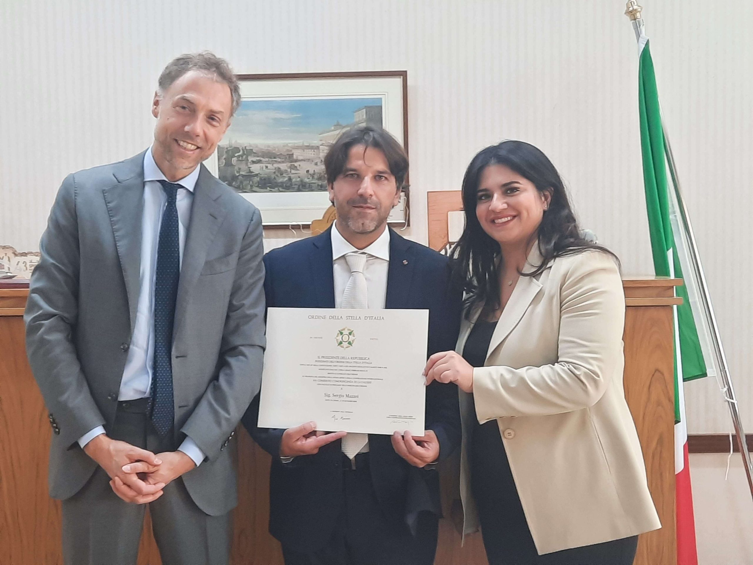 Nomina cavaliere premiazione